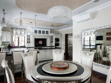 Загородный дом «», кухня . Фото № 12457, автор АвКубе 