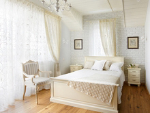 Загородный дом &laquo;&raquo;, спальня . Фото № 12498, автор Герасимова Вера