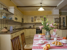 Загородный дом «», кухня . Фото № 12662, автор Мисанюк Мирослава