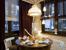 Загородный дом «», столовая . Фото № 12742, автор Зеленецкая Варвара