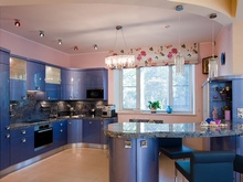 Загородный дом «», кухня . Фото № 13231, автор Серов Егор