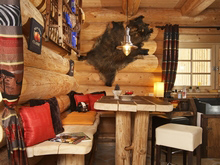 Загородный дом «», столовая . Фото № 13397