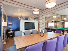 Загородный дом «», столовая . Фото № 13436, автор БЕРНИ дизайн 