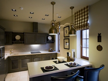 Загородный дом «», кухня . Фото № 13529, автор NM-ARCH 