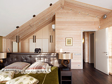 Загородный дом &laquo;&raquo;, спальня . Фото № 13577, автор Сретенка 