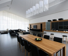 Загородный дом «», столовая . Фото № 13755, автор Образцов Алексей