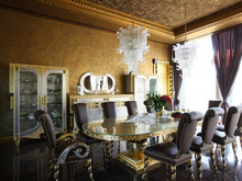 Загородный дом «», столовая . Фото № 15034, автор Боронина Татьяна