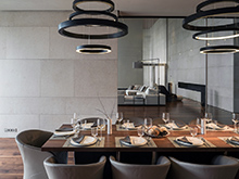 Загородный дом «», столовая . Фото № 14659, автор UNK project (МАО) , Межевова Дина