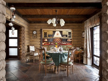 Загородный дом «», столовая . Фото № 14878, автор Intro by Chak 