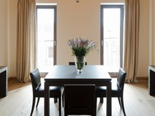 Загородный дом «», столовая . Фото № 14982, автор SL project 