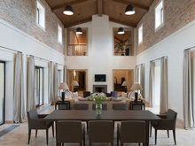 Загородный дом «», столовая . Фото № 14981, автор SL project 