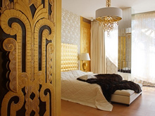 Загородный дом &laquo;&raquo;, спальня . Фото № 15228, автор Бабиевская Наталья