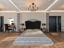 Загородный дом &laquo;&raquo;, спальня . Фото № 15256, автор Фарносова Наталья