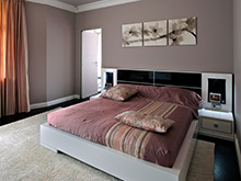 Загородный дом &laquo;&raquo;, спальня . Фото № 15386, автор Еврострой Менеджмент 