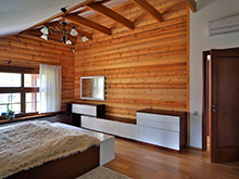 Загородный дом &laquo;&raquo;, спальня . Фото № 15711, автор Носов Дмитрий