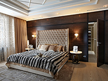 Загородный дом &laquo;&raquo;, спальня . Фото № 15794, автор Mill-Studio Studio