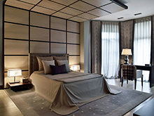 Загородный дом &laquo;&raquo;, спальня . Фото № 16164, автор Павлова Анна