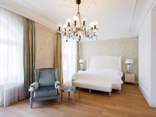 Загородный дом &laquo;&raquo;, спальня . Фото № 16656, автор IQ Design 