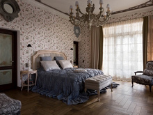 Загородный дом &laquo;&raquo;, спальня . Фото № 17762, автор SBM studio 