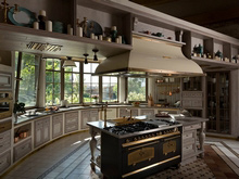 Загородный дом «», кухня . Фото № 17756, автор SBM studio 