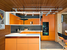 Загородный дом «», кухня . Фото № 18005, автор Ракурс 