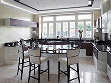 Загородный дом «», кухня . Фото № 18078, автор Mill-Studio Studio