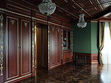 Загородный дом «», кабинет . Фото № 18130, автор Mill-Studio Studio