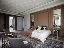 Загородный дом &laquo;&raquo;, спальня . Фото № 18155, автор Mill-Studio Studio