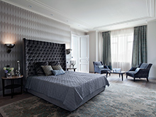 Загородный дом &laquo;&raquo;, спальня . Фото № 18158, автор Mill-Studio Studio