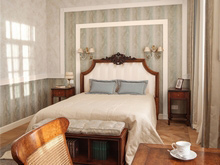 Загородный дом &laquo;&raquo;, спальня . Фото № 18525, автор «Дизайн в кубе» Авторские интерьеры