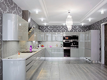 Загородный дом «», кухня . Фото № 18735, автор АвКубе 