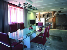 Загородный дом «», столовая . Фото № 7337, автор Mudrogelenko Design 