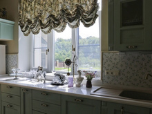 Загородный дом «», кухня . Фото № 19644, автор Доминанта 