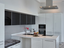 Загородный дом «», кухня . Фото № 20120, автор KM-studio 