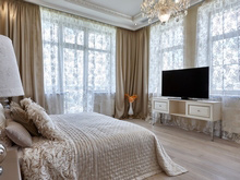 Загородный дом &laquo;&raquo;, спальня . Фото № 20140, автор KM-studio 