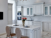 Загородный дом «», кухня . Фото № 20135, автор KM-studio 