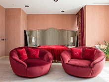 Загородный дом &laquo;&raquo;, спальня . Фото № 20358, автор Победа Дизайна 