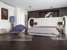 Загородный дом &laquo;&raquo;, спальня . Фото № 20360, автор Победа Дизайна 