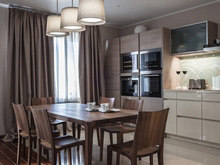 Загородный дом «», кухня . Фото № 20827, автор Груздев Сергей