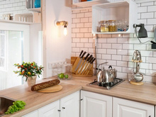 Загородный дом «», кухня . Фото № 20995, автор SPACE FOR LIFE SPACE FOR LIFE