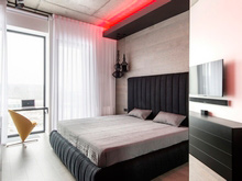 Квартира &laquo;&raquo;, спальня . Фото № 21074, автор Geometrix  