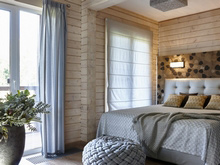 Загородный дом &laquo;&raquo;, спальня . Фото № 21114, автор Спицына Александра