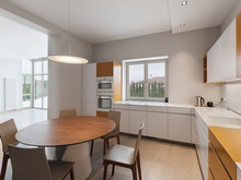 Загородный дом «», кухня . Фото № 21418, автор Тимахов Андрей