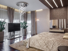 Загородный дом &laquo;&raquo;, спальня . Фото № 21632, автор Дизайнус , Усов Ярослав