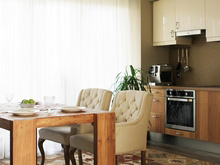 Загородный дом «Проект загородного дома в поселке Юкки для семьи с двумя детьми.», кухня . Фото № 22182, автор Иванов Алексей, Wide Design Group 