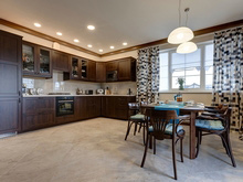 Загородный дом «», кухня . Фото № 22213, автор Максименко Наталья 