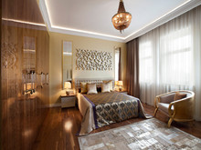 Загородный дом &laquo;&raquo;, спальня . Фото № 22509, автор Mill-Studio Studio