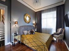 Загородный дом &laquo;&raquo;, спальня . Фото № 22511, автор Mill-Studio Studio