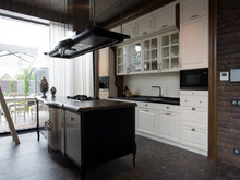 Загородный дом «», кухня . Фото № 22536, автор Chado Архитектурная студия