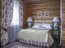 Загородный дом &laquo;&raquo;, спальня . Фото № 22634, автор Ломейко Наталья